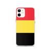 Phone Case – Belgian Flag – Compatible iPhone 12 – Soft Case – Resistant and Shockproof - Silicone - Pixelforma