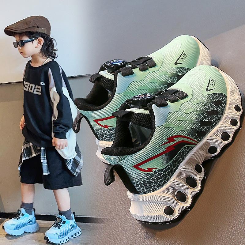 Students, Boys and Girls Sports Shoes, Spring Models, Boys and Girls Breathable Mesh Casual Shoes, Children's Soft-soled Lightweight Shoes