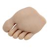 Practice Fake Foot Model Half Foot Design Fake Foot Flexible Silicone Prosthetic Manicure Tool for Nail Art Training