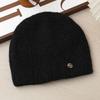 Knitted Thermal Hat Autumn and Winter Rabbit Fur Blended Women's Pullover Stacking Hat