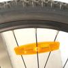 2 buc. Reflectori de avertizare pentru biciclete Vizibilitate îmbunătățită Instalare simplă universală Jantă pentru roată de bicicletă, reflectoare pentru MTB, Accesorii pentru lumini cu spițe de drum