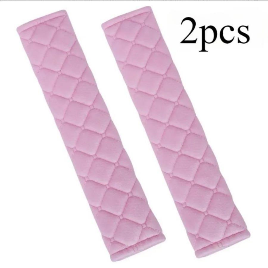 Car Soft Seat Belt Cover Universal Auto Seat Belt Covers Warm Plush Safety Belts Shoulder Protection Auto Interior Accessories