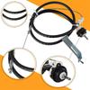 Clutch Cable Kit Firewall Adjuster Triple Hook Clutch QuadrantKit For Mustang-V6 V8 1996-2004 Auto Car Truck Tuning Part