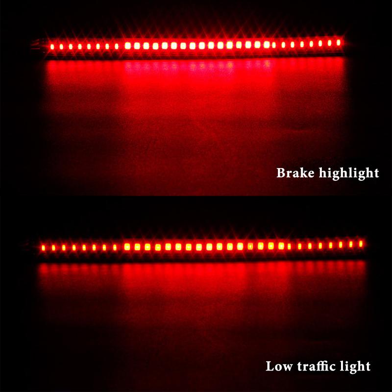 Motorcycle Brake Stop Light 2835 3014 SMD Universal Tail Lamp Strip Car Accessories Universal