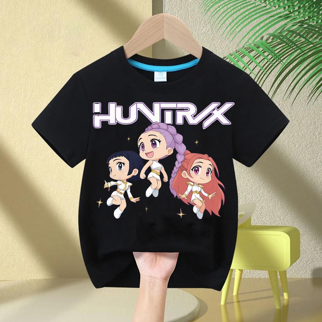 Girls T Shirt Children's Clothing KPop Demon Hunters Kids Clothes Fashion Casual Tops