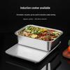 Hanyou Stainless Steel Rectangular Deep Food Pan