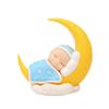 Car Ornaments Cartoon Action Figure Cake Decoration Sleeping Baby Moon Doll Car Dashboard Ornament