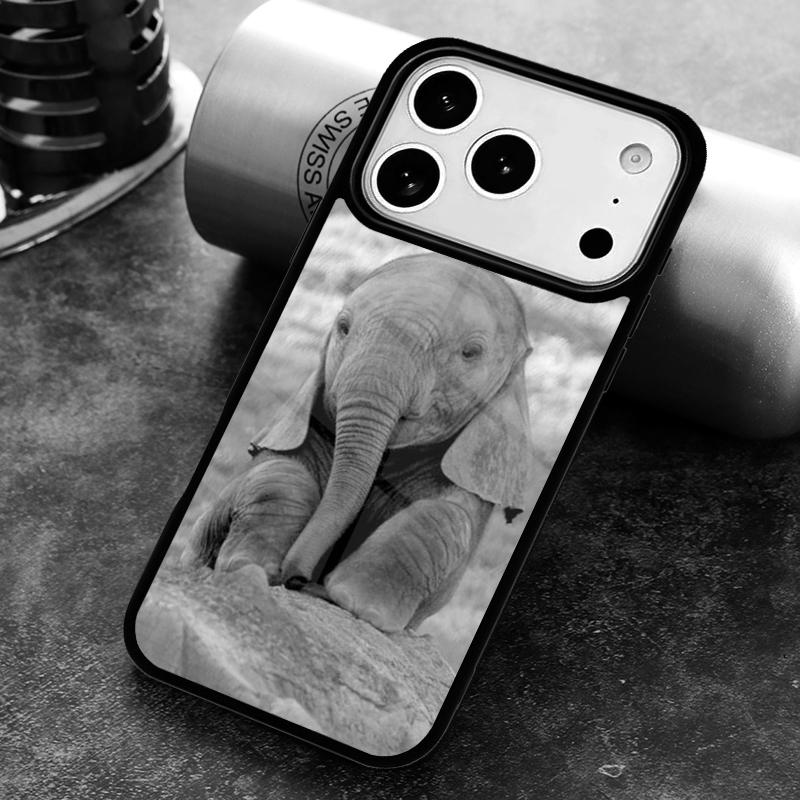 Colorful Retro Flower Elephant Phone Case For iPhone 17 16 15 14 13 12 11 Pro Max Plus 17Air Soft Silicone Cover
