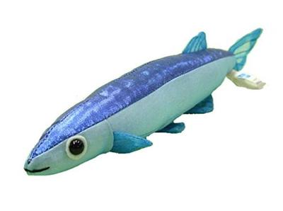 Pacific Saury Plush Toy, Small Size