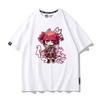 2026 New Anime Kasane Teto Cosplay Printed Short Sleeves TShirt Casual Tee Fashion Shirts Versatile in Summer Birthday Gifts
