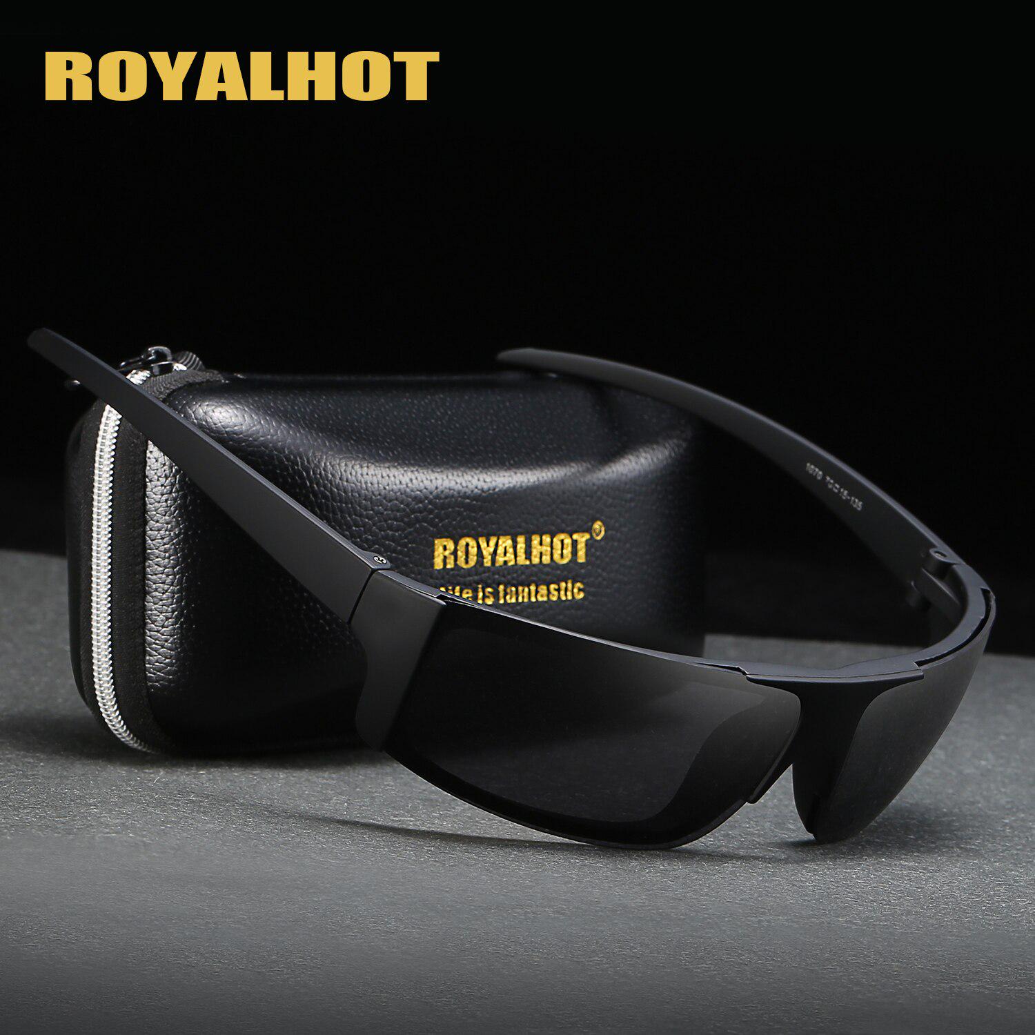 

RoyalHot Спортивные прямоугольные очки с поляризационными линзами