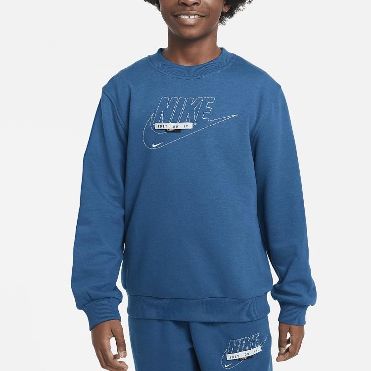 Nike Kids Sweatshirts Crew Neck Moderate FN9095-476