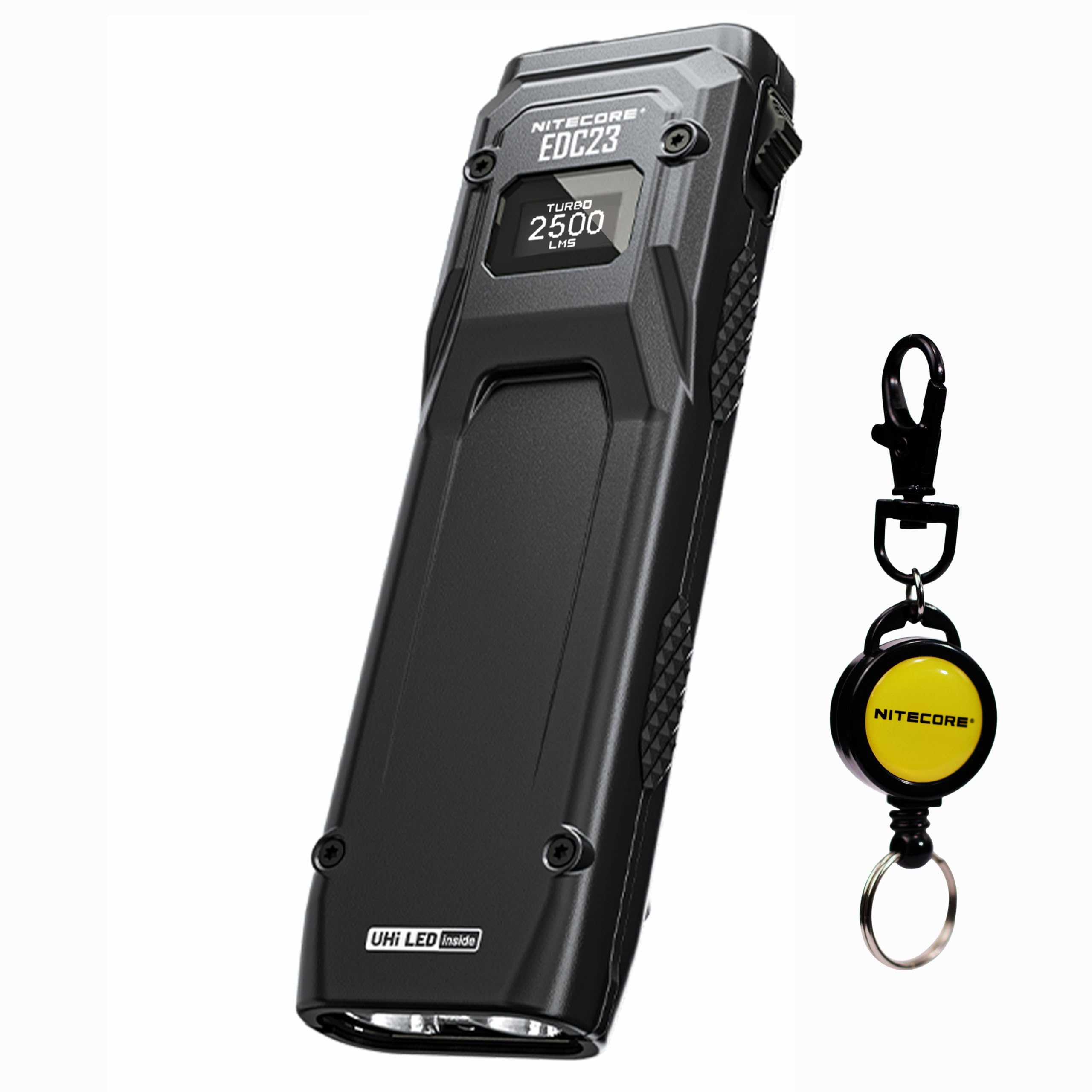 

Nitecore EDC23 2500 Lumen Ultra Slim Pocket Tactical EDC Flashlight чёрный
