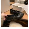 Anti-slip Shoes - New Style, Versatile, Gold Buckle, Inner Heightening, Women's Shoes