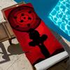 N-nARUT-oO Annime I-ltachi U-uchiha Towel Large Quick-Drying Microfiber Soft Beach Towel for Travel Fitness Sauna Bathing Campin