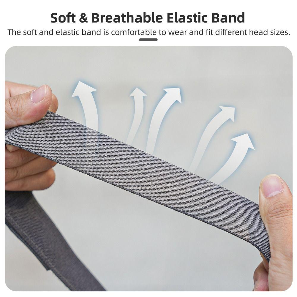 Vertical/Horizontal Headband Rotatable Elastic Retention Strap Lightweight Adjustable Head Fixed Strap for DJI Osmo Nano