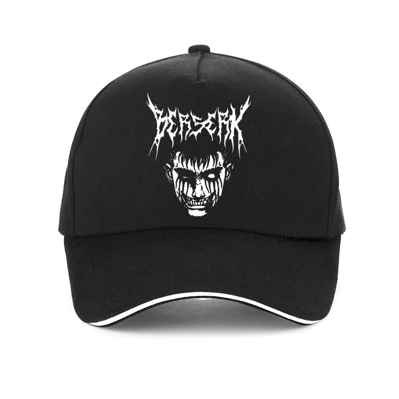 Japanese Anime Berserk Guts Funny Baseball Cap Men Cool Manga Graphic Vintage Gothic Street Punk Frauen Hip Hop Hat Gorras