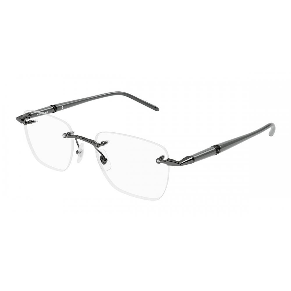 

Mont Blanc Mb0346o Asian Fit 003 Мужские очки Ruthenium Silver/53-00-00