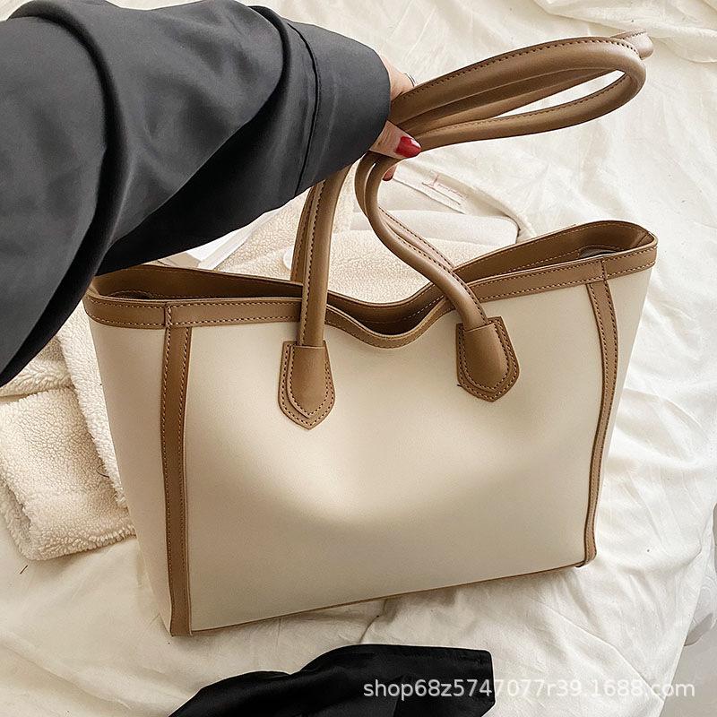 High-end and versatile shoulder tote commuter bag large capacity bag women's winter 2025 new explosive fashion bag