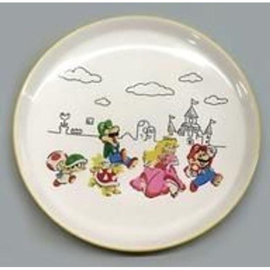 Used PlateRice Bowl Set (Super Mario Family Life) Ceramic Large Plate Nintendo TOKYO