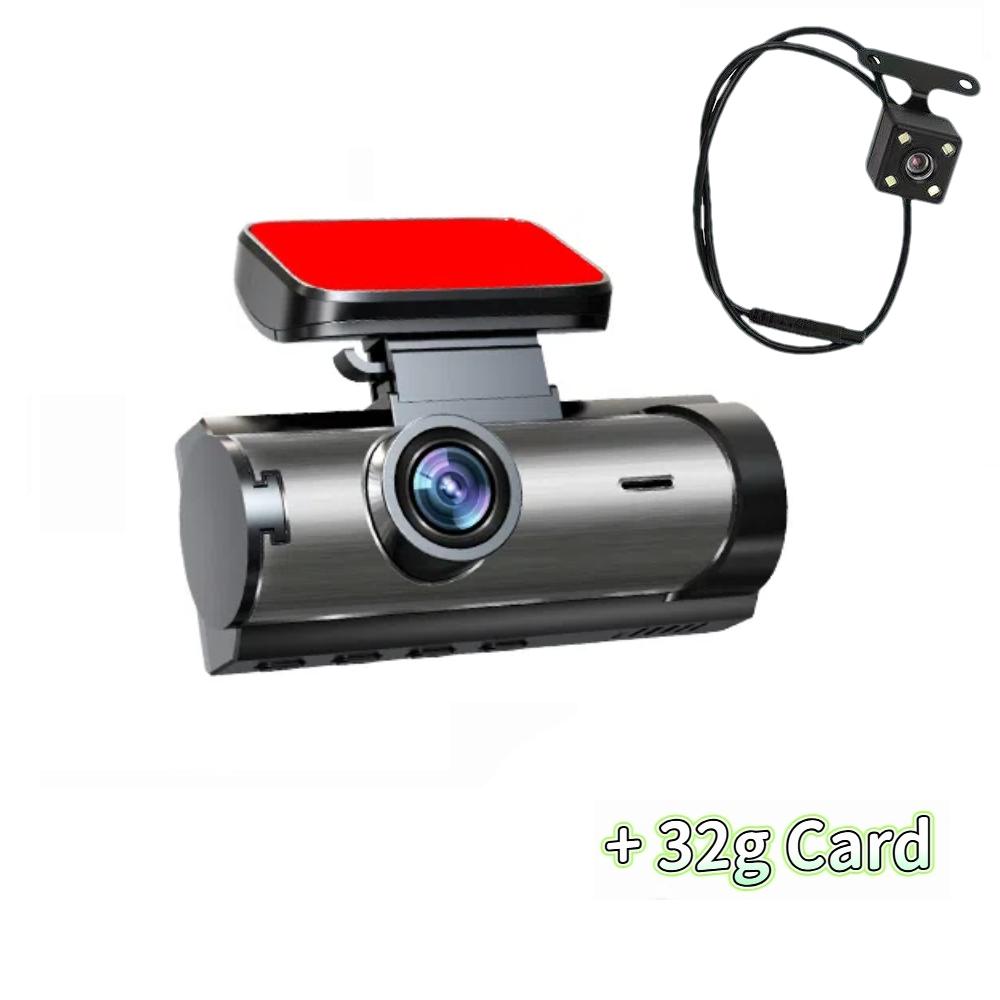 1080P Car DVR Dash Cam with WiFi, Dual Cameras, Video Recorder, Rearview Camera, Automotive Accessories