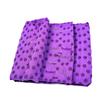Plum Blossom Non-Slip Microfiber Yoga Towel - Sweat-Absorbent Fitness Cloth with Mesh Bag