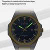 NAVIFORCE Simple Watch for Men Stainless Steel Strap Calendar Movement Luminous Pointer Waterproof 3ATM Casual Fashion Men's Watch NF9245