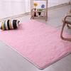 Carpet Plush Slip Resistant Polyester Solid Color Door Floor Mat for Sitting Room