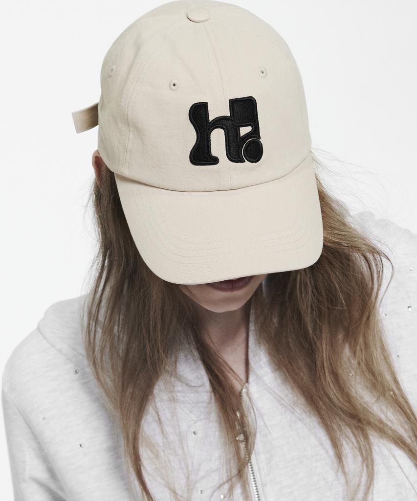 HOLYNUMBER7 Holy Symbol Big Logo Ball Cap_Light Beige