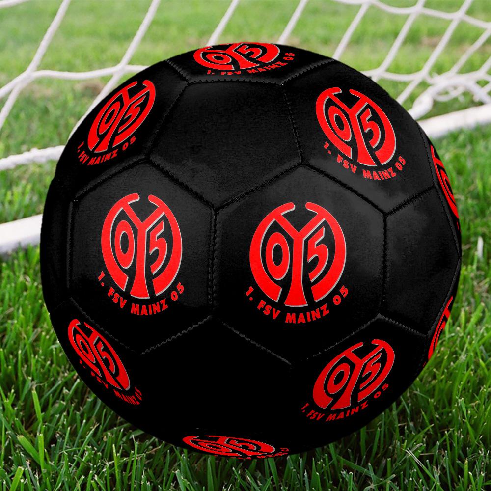 FSV Mainz 05 Soccer Ball Colorful All Ages Machine Stitched PVC Competition Ready Durable High-Bounce.SIZE5