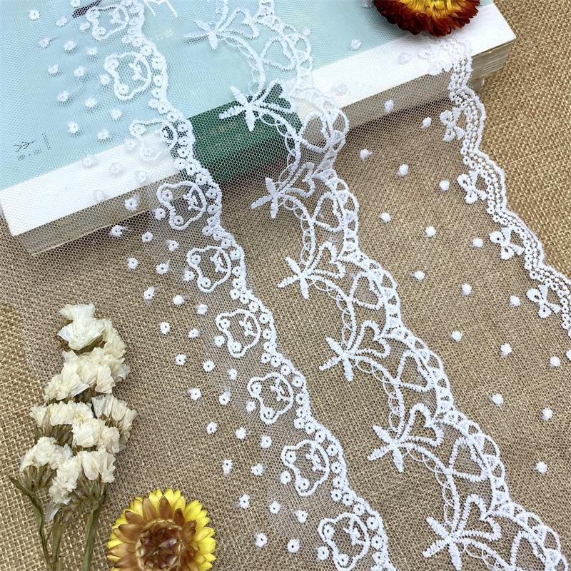 Mesh Lace Lolita Bow Milk Silk Home Decor & Women's Clothing Accessory