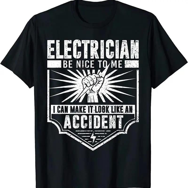 New Limited Funny Electrician Art Work Electrical Engineer T Shirt Made In Usa