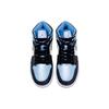 Jordan Air Jordan 1 All Star Leather Abrasion Resistant Mid top Vintage Basketball Shoes Unisex Blue Black White FZ2142-114(Team1291-)