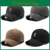 Winter Hat Thickened Middle Aged Elderly Baseball Hat Wool Warm Duck Tongue Hat