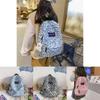 Fashion Leopard Print Pattern Letter Decoration Student Casual Backpack For Daily Use