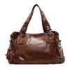 Large Capacity PU Shoulder Bag Rivet Buckle Thread Solid Casual Tote Crossbody Bag 2025 Hot Sale Bags for Women Bolsas Femininas