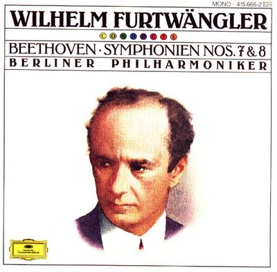 CD LUDWIG VAN BEETHOVEN - Symphonien Nos. 7 & 8 4156662 Deutsche Grammo 1985 Germany ObiClassical Used