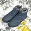 Autumn and Winter Men's Warm Cotton Boots Plus Cotton Goose Down Cotton Shoes Men's Snow Boots Thick Warm Shoes