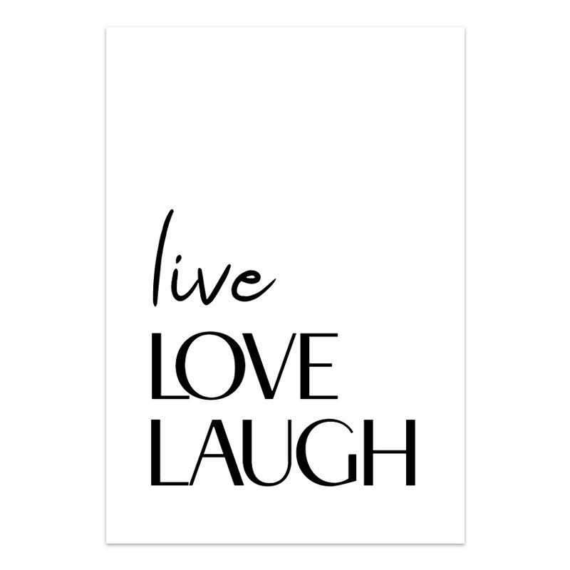 Nordic Inspirational Quotes Posters Modern Cursive Verse Wall Art Canvas Paintings Mural Decor for Living Room Office Decoration