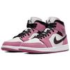 Air Jordan 1 Mid SE Berry Pink Women Sneakers White Light-Mulberry Light-Bone DC7267-500