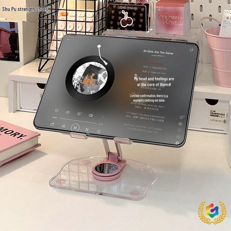 Acrylic Adjustable Desktop Phone & Tablet Stand