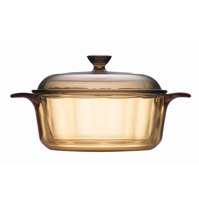 VISIONS 1.25L Crystal Clear Glass Casserole