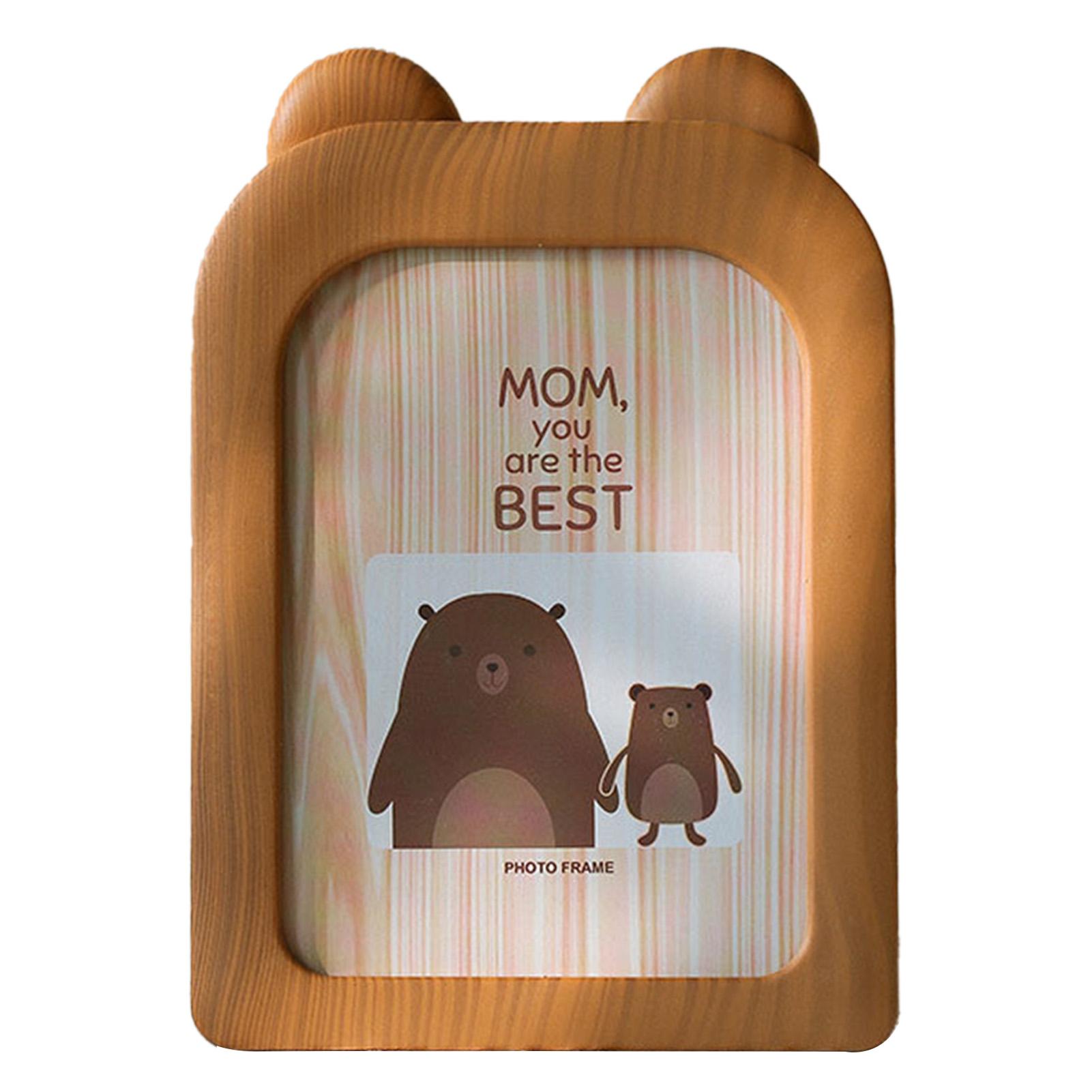 

Инс Милая Мультяшная Креативная Фоторамка 7 Дюймов Рамка для Фото Офисное Настольное Украшение Детский Сад