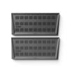 2Pcs for Tesla Cybertruck 2024-2026 Rear Truck Bed Lower Layer Combination Partition Container Organizer Board Accessories