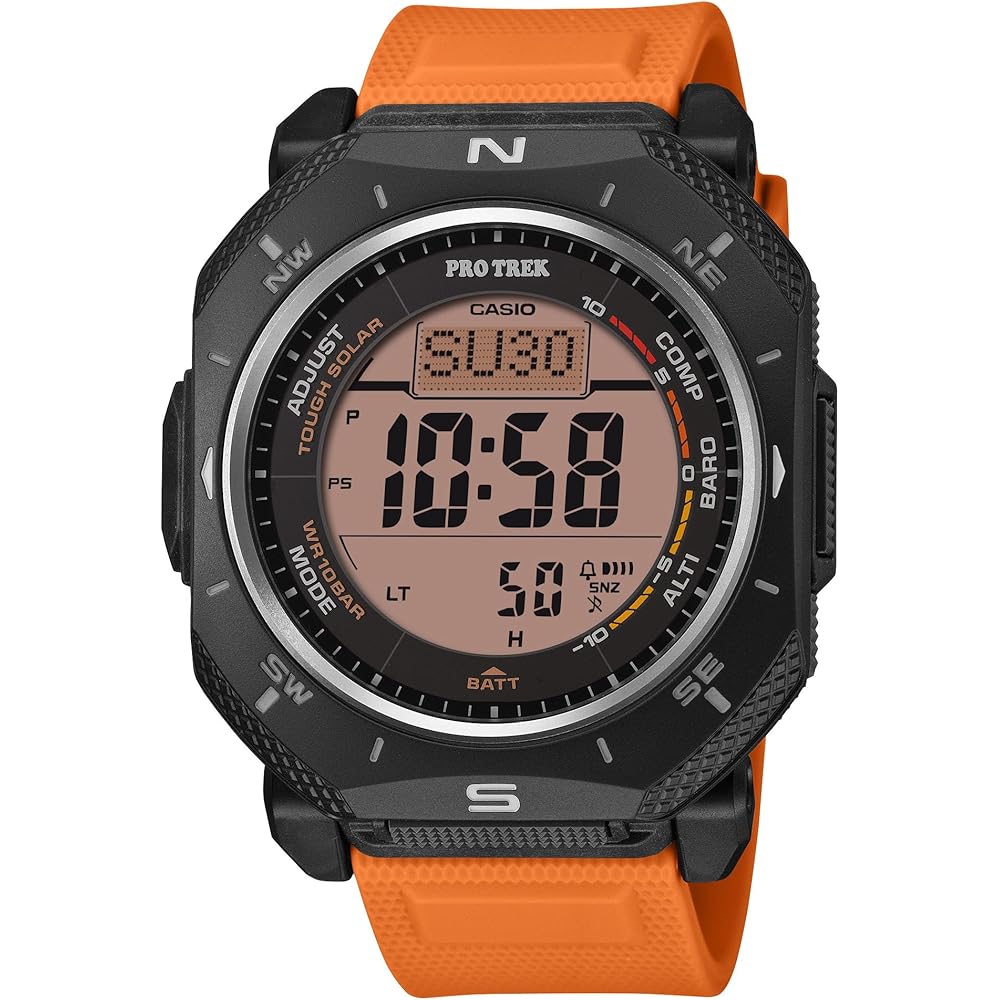 Casio Pro Trek Climber Line Tough Solar Environmentally Friendly Men s Watch PRG-69-4JF Orange