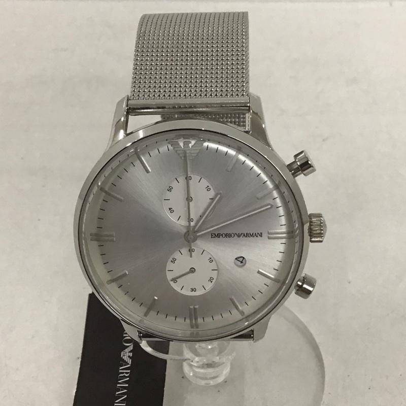 Used EMPORIO ARMANI watch analog (quartz type) AR-0390 mesh