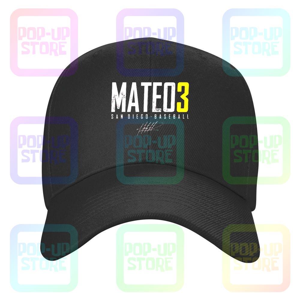 

San Diego Baseball Jorge Mateo 3 Signature Caps Baseball Cap