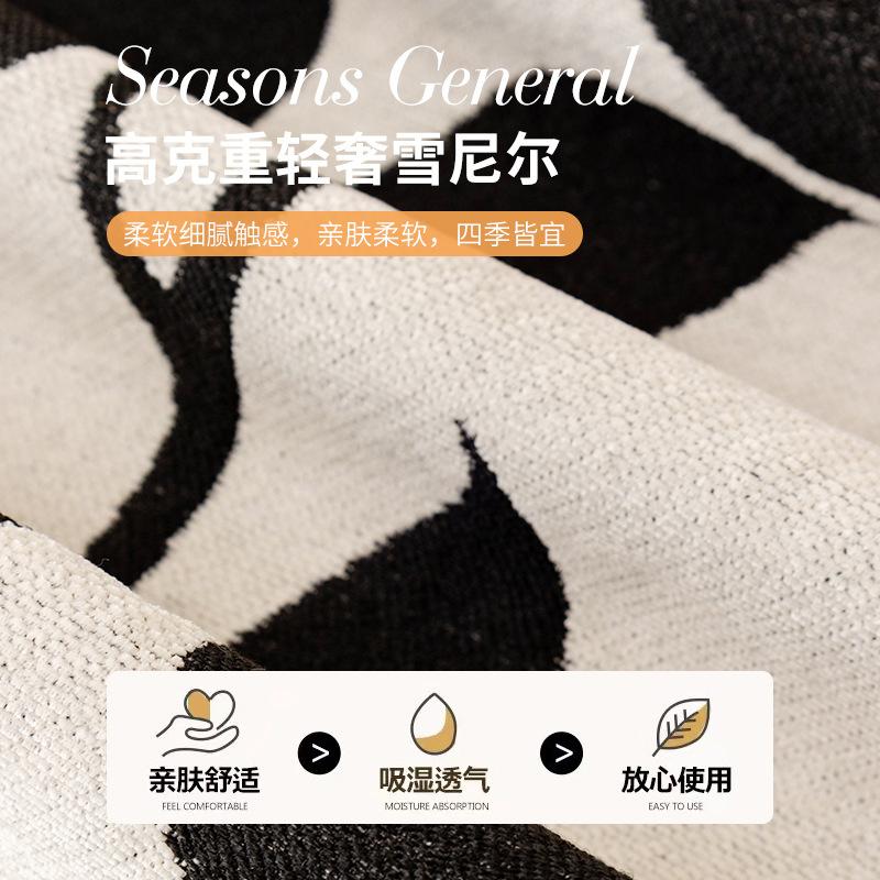 Sofa-Kissen in Spezialform, universell für alle Jahreszeiten, neues rutschfestes Sitzkissen, leichter Luxus, hochwertiger einteiliger Sofabezug