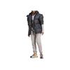 Adidas Solid Color Casual Hooded Down Jacket Women Outerwear Black IN2820