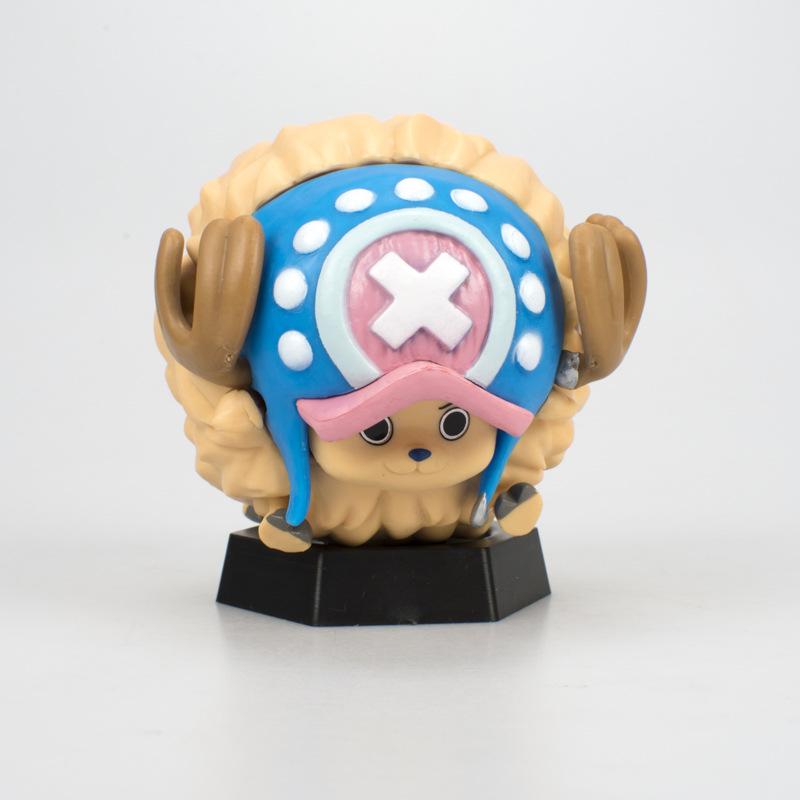 9 Anime One Piece Tony Tony Chopper Cos Luffy Saber Model Model Buggy Toy Sabo Gift Car Decoration Action Figure Collect Gifts